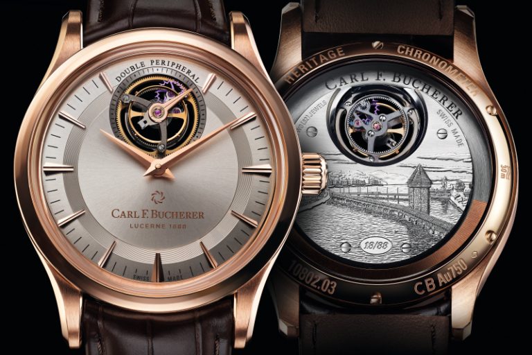 SCHWEIZ CARL F. BUCHERER HERITAGE TOURBILLON Carl F. Bucherer Heritage Tourbillon Double Peripheral – Limited Edition