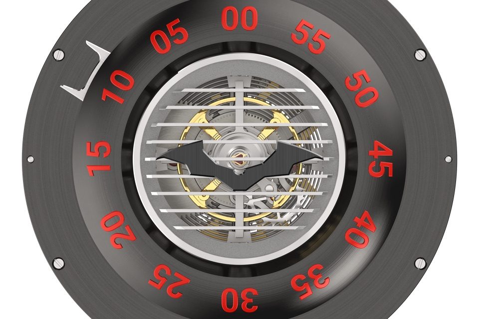 The Batman tourbillon watch by Kross Studio