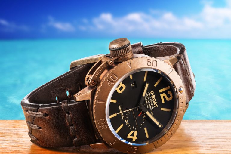 U-Boat Sommerso Bronze diver watch