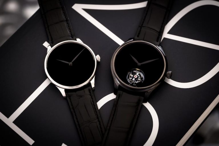 H. Moser & Cie Vantablack watches