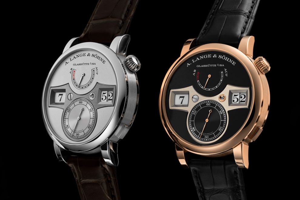 The ZEITWERK, references 142.025 and 142.031. A. Lange & Sohne 2022 Next-generation Zeitwerk.