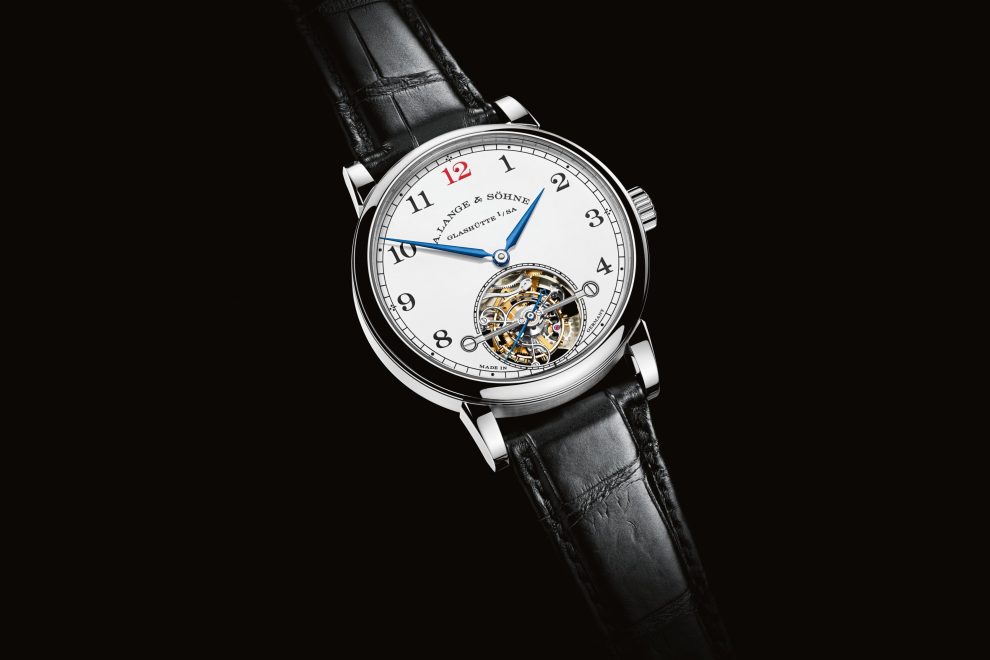 1815 Tourbillon Emaille A. Lange *& Sohne 1815 Tourbillon Enamel watch is powered by the L102.1 caliber with two patented mechanisms that include zero-reset and stop-seconds.