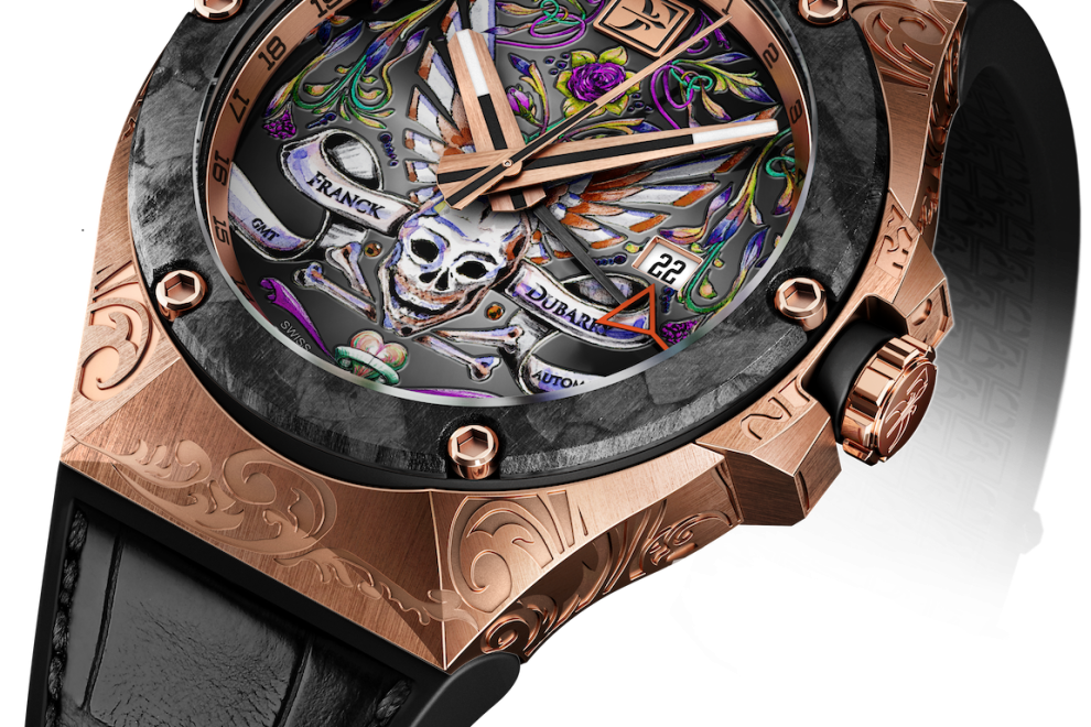 Fileteado GMT REV0501 2 Franck Dubarry Fileteado GMT watch