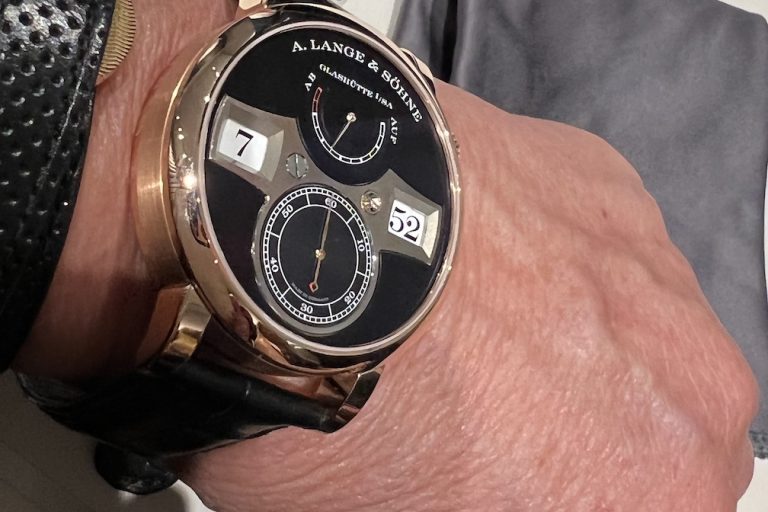 A. Lange & Sohne New Zeitwerk.