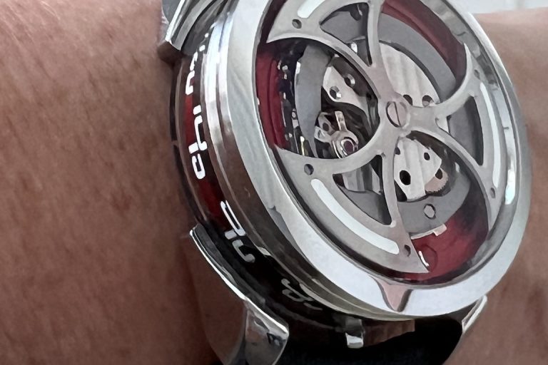M.A.D. 1 Red watch designed by Max Busser of MB&F