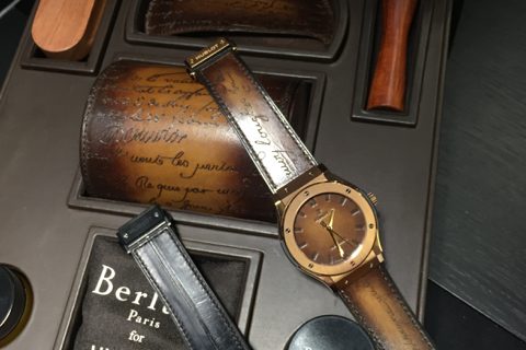 hublot berluti scritto