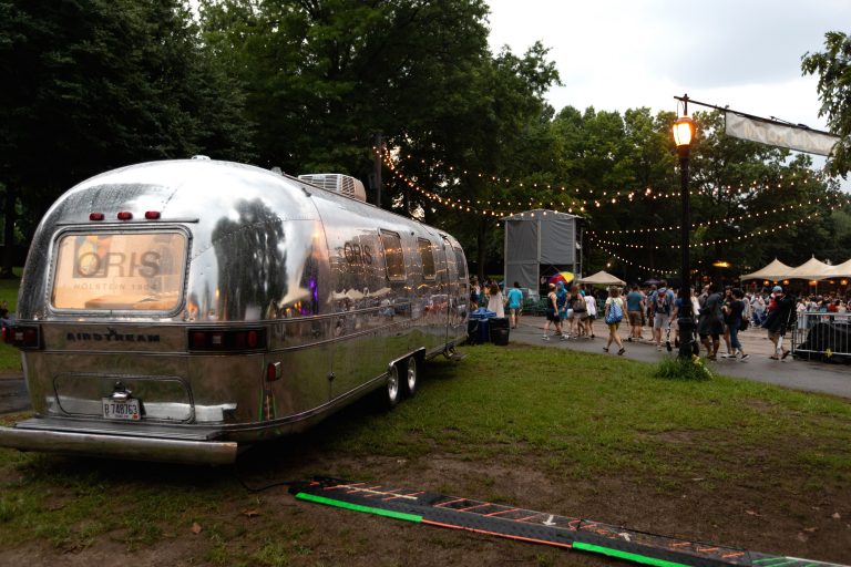 Oris Airstream Exterior 1 Oris Airstream Pop-Up shop mixes vintage mobile Americana with Swiss watchmaking.