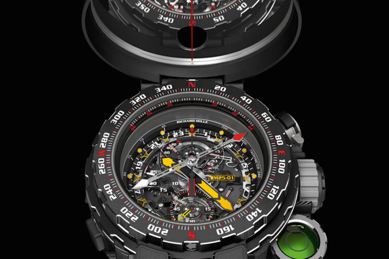 Richard Mille RM25-01 Tourbillon Adventure watch made with Sylvester Stallone,
