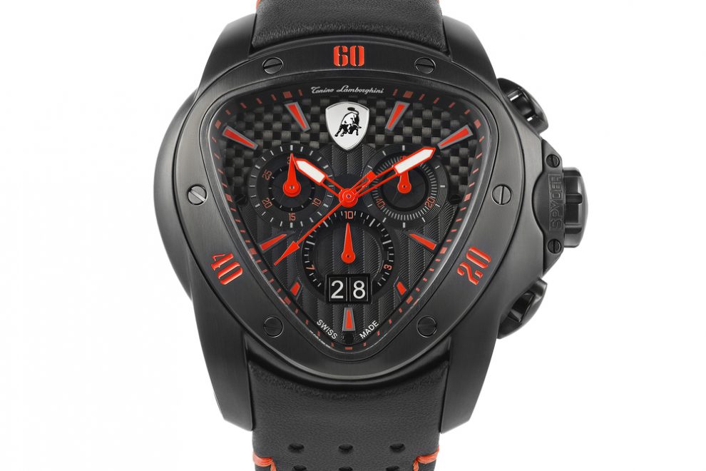 Spyder Chrono watch, 1,500 Tonino Lamborghini Spyder Chronograph.