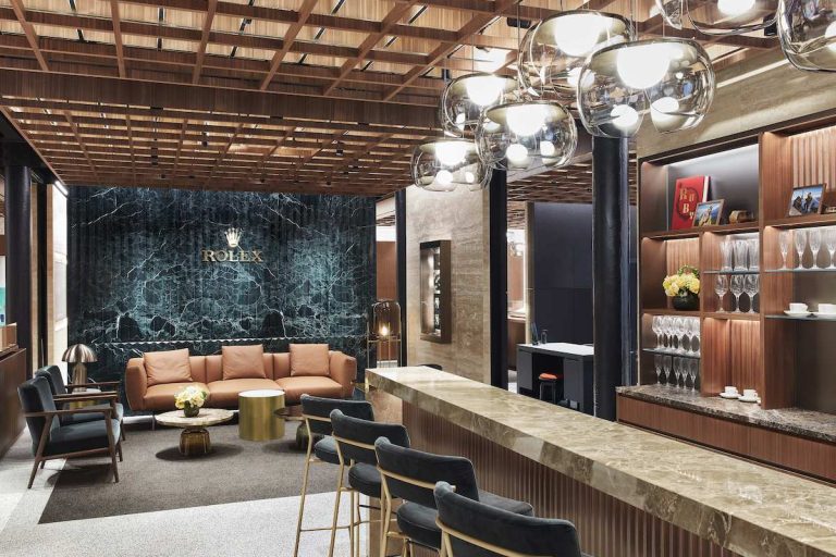 New Rolex boutique in the meat-packing district in New York.