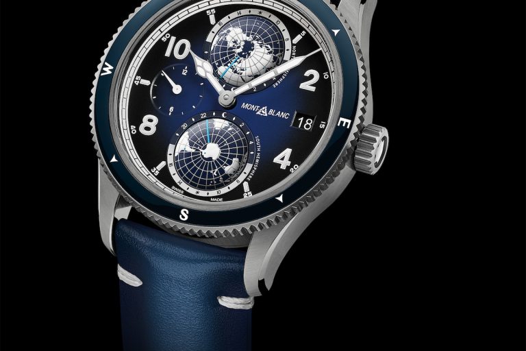 Montblanc 1858 Geosphere blue