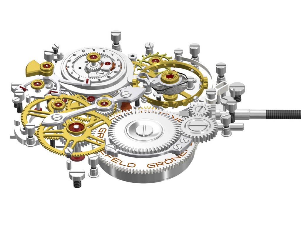 View of the Gronefeld 05 Movement, without bridges 
