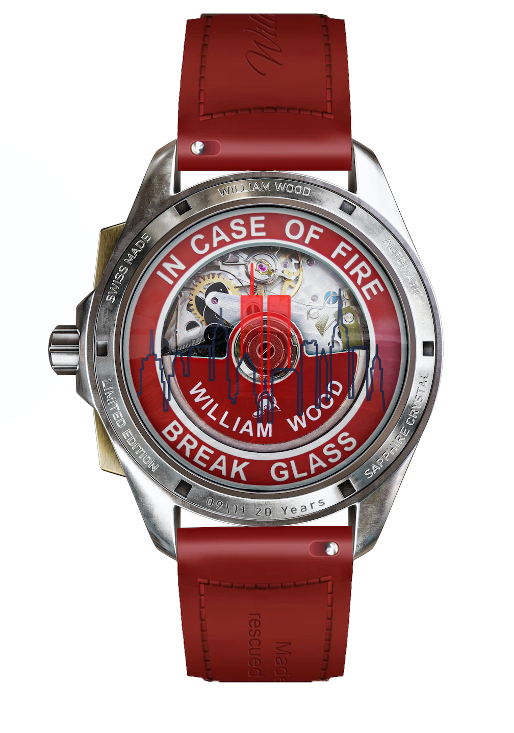 William Wood Time for Heroes watch