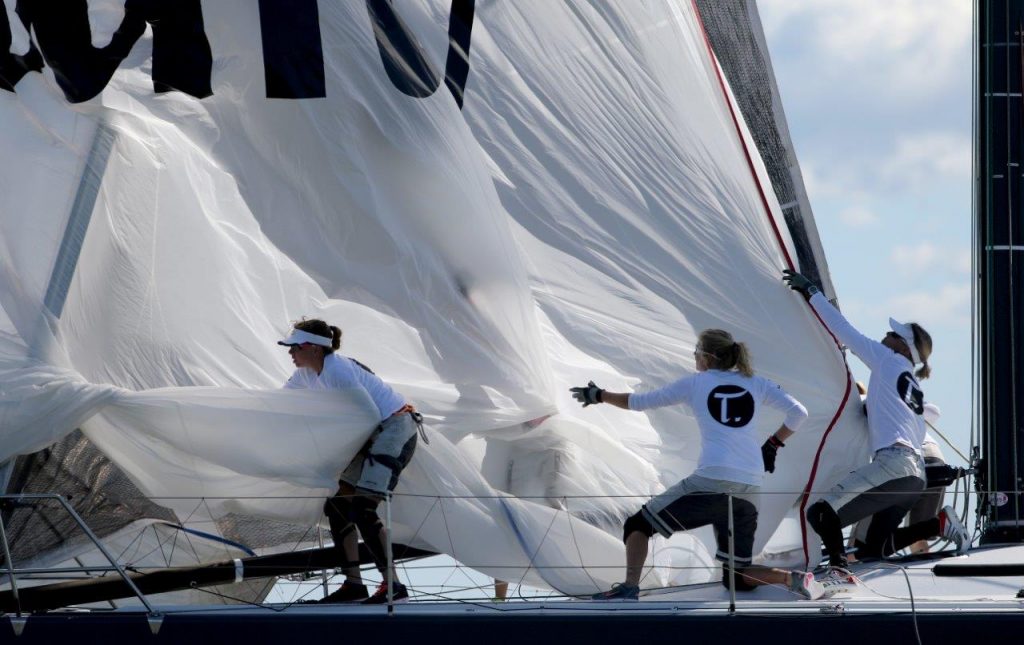 Tutima Racing Yacht with an all-female team is competing in Northern Europe now. 
