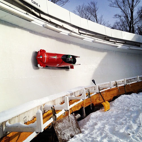 It’s all about the clock in bobsledding. The clock, the racers, and the skill set. 