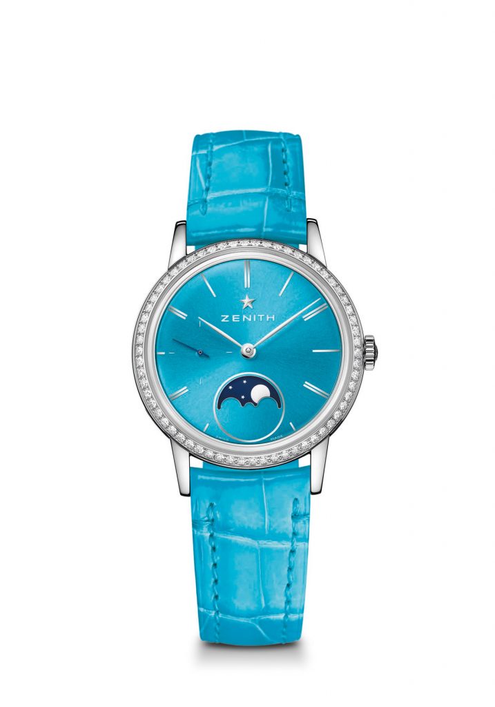 The Zenith Elite Lady Moonphase watches retail for $7,100.