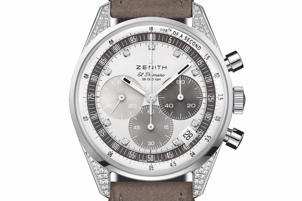 The Zenith Chronomaster with diamonds The Zenith Chronomaster with diamonds