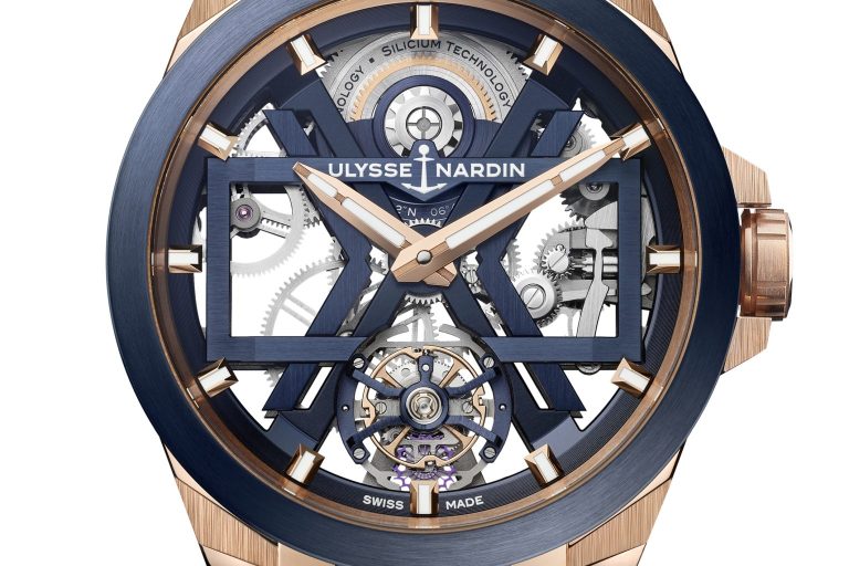 Ulysse Nardin Blast Tourbillon Blue & Gold Ulysse Nardin Blast Tourbillon Blue & Gold