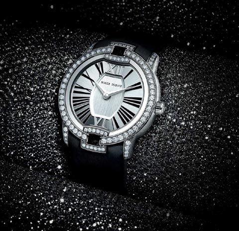 The Roger Dubuis Velvet collection for women has become a prime seller for the brand. 