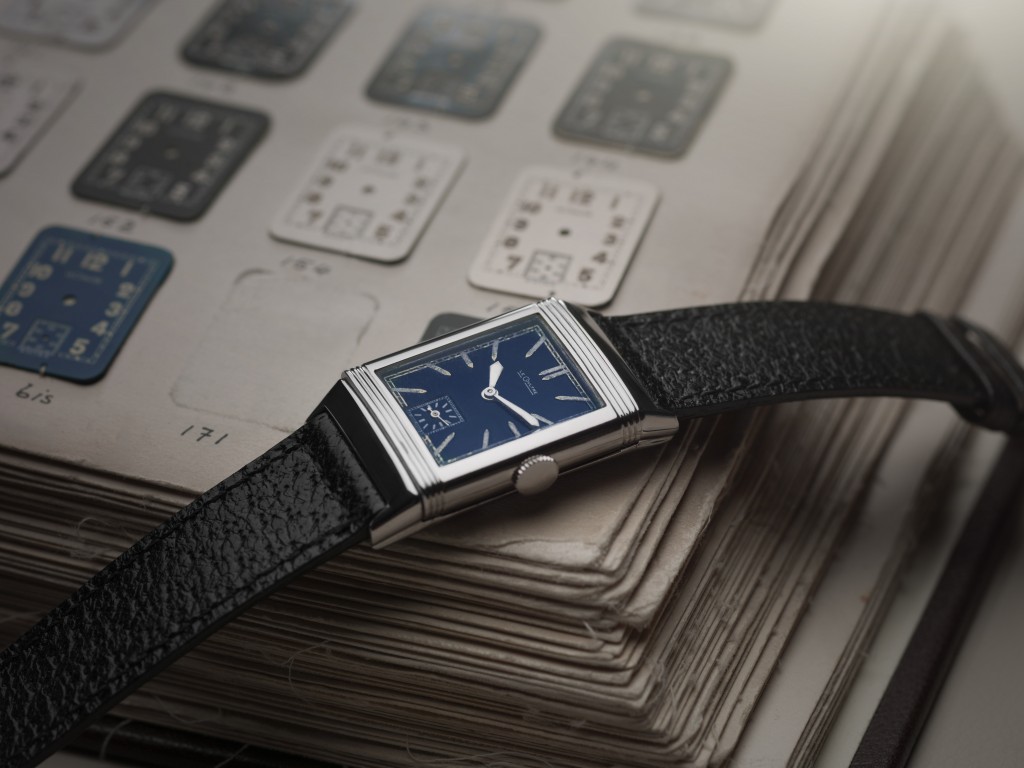 1933 Reverso with blue lacquer dial