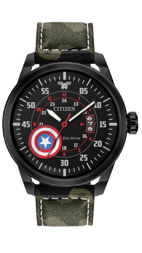 Citizen Marvel Captain America watch, $295.