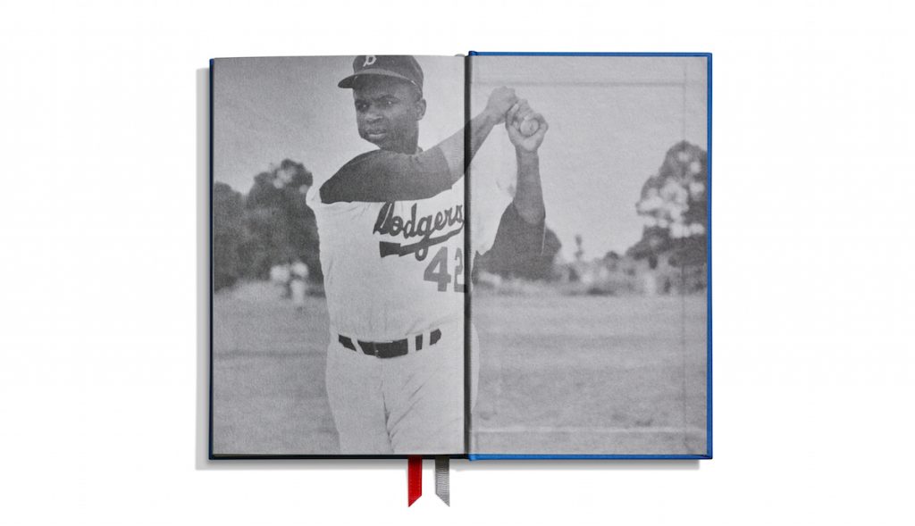 The Shinola Jackie Robinson watch is sold as part of gift set. 