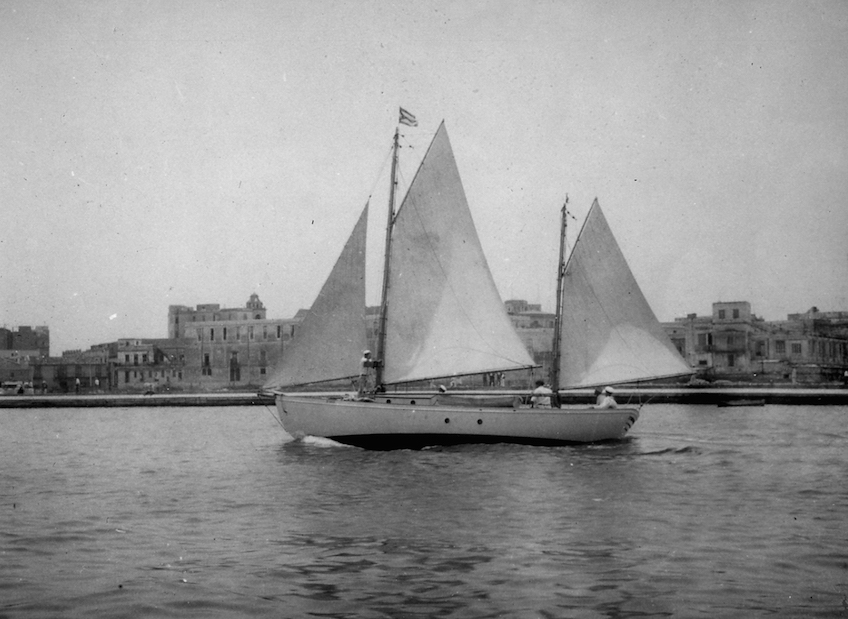 Some of the finest yachts of the 1920's sailed the St. Petersburg-Habana regatta. 