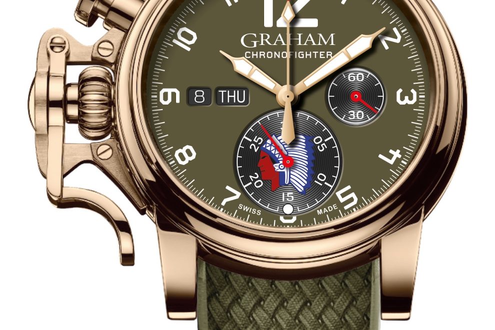 Graham Chronofighter Vintage Overlord watch.