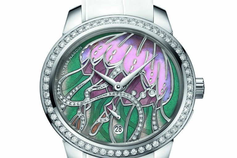 Ulysse Nardin Jade Cloissonne Jellyfish watch, 2017
