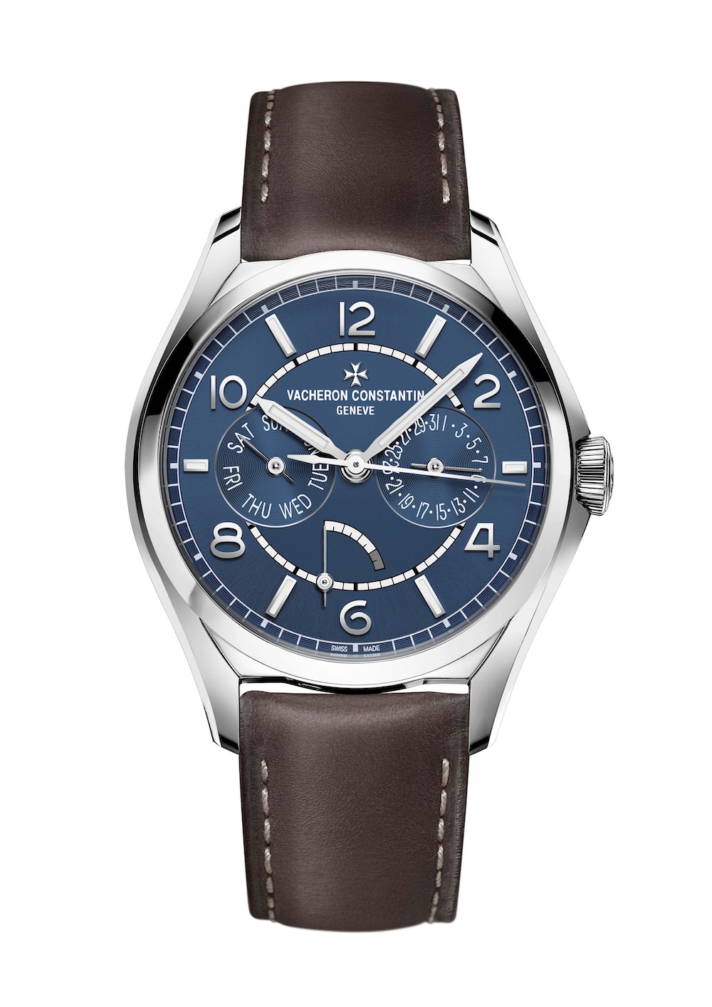 Vacheron Constantin Fiftysix Day-Date Petrol Blue watch, Mr Porter 
