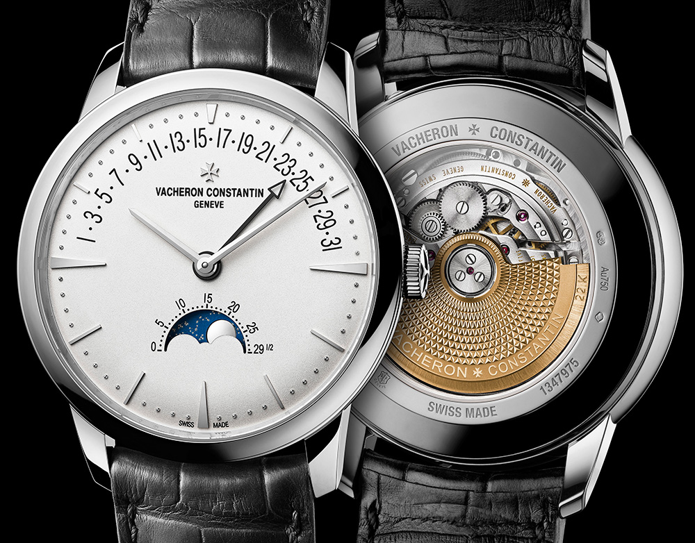 The Vacheron Constantin Patrimony Moonphase Retrograde date watch houses a new caliber ... and is in stores now. 