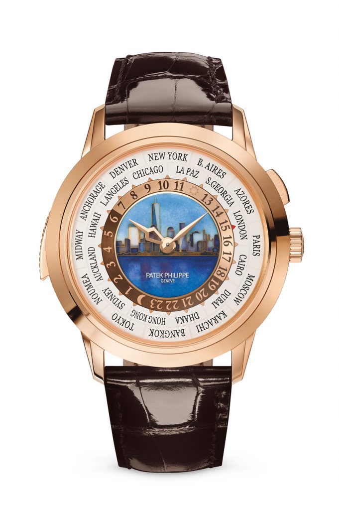 Unveiled today at the Patek Philippe - The Art of Watches grand exhibition in New York, the Ref. 5531R World Time Minute Repeater, New York Special Edition watch sells for $561,341.