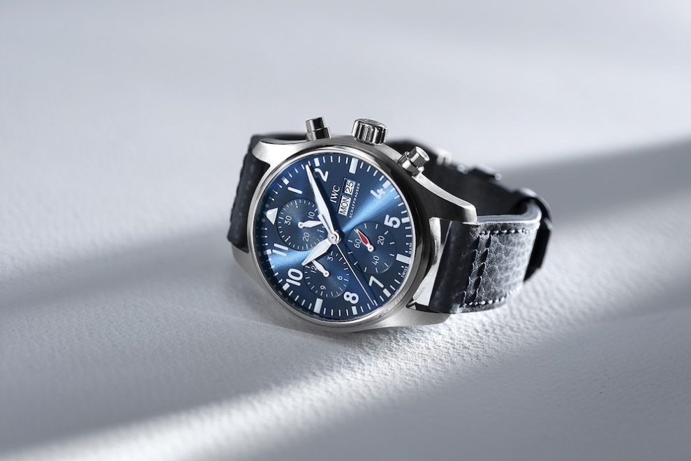5MB_Pilot-s_Chrono41_Ref. IW388102_blue_MiraTex_strap IWC MiraTex straps, Gisele Bundchen