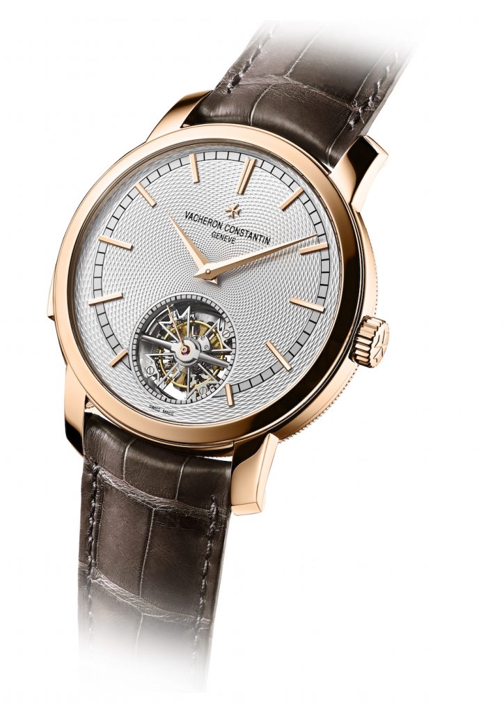 The highly complicated watch is being offered only in platinum and in 18-karat rose gold. 