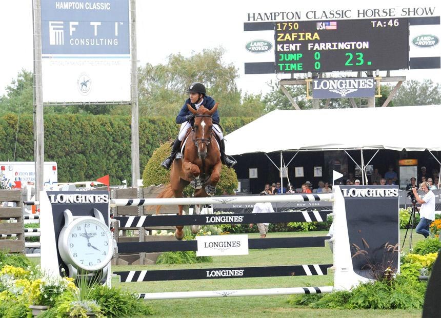 Longines is the Official Timekeeper of the Hamptons Classic Horse Show.