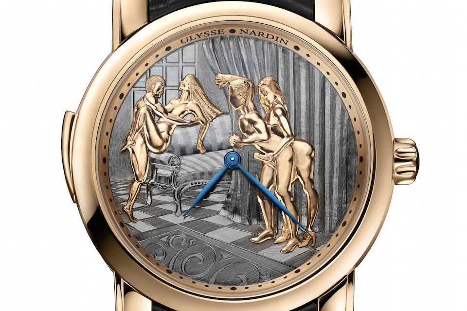 Ulysse Nardin Classic Voyeur erotic watch was unveiled at SIHH 2018.