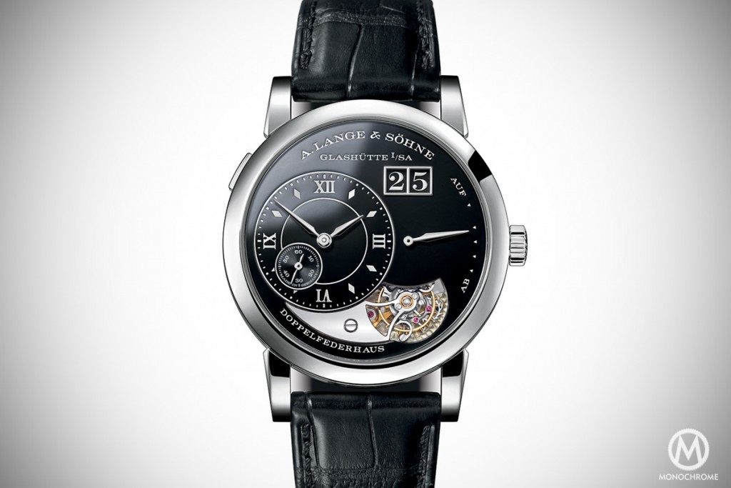 A. Lange & SOhne Lange 1 Tourbillon Handwerkskunst (2014) -- the first to feature a glossy dial 