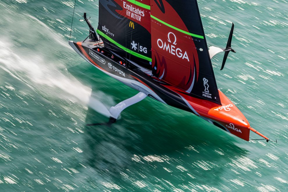 Race Day 3 America's Cup 2021, Omega and America's cup