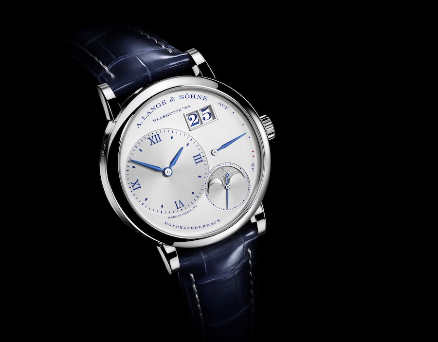 A. Lange & Sohne Little Lange 1 Moon Phase 25th Anniversary Watch. 