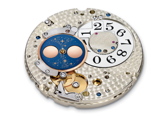 The Grand Lange 1 Moonphase houses a manufacture caliber L095.3, with 72 hours of power reserve.