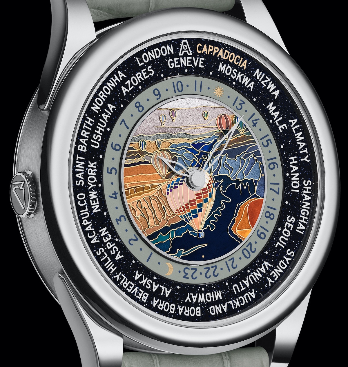 Each of the 10 Celestial Voyager Andersen Geneve x BCHH watches is unique. 