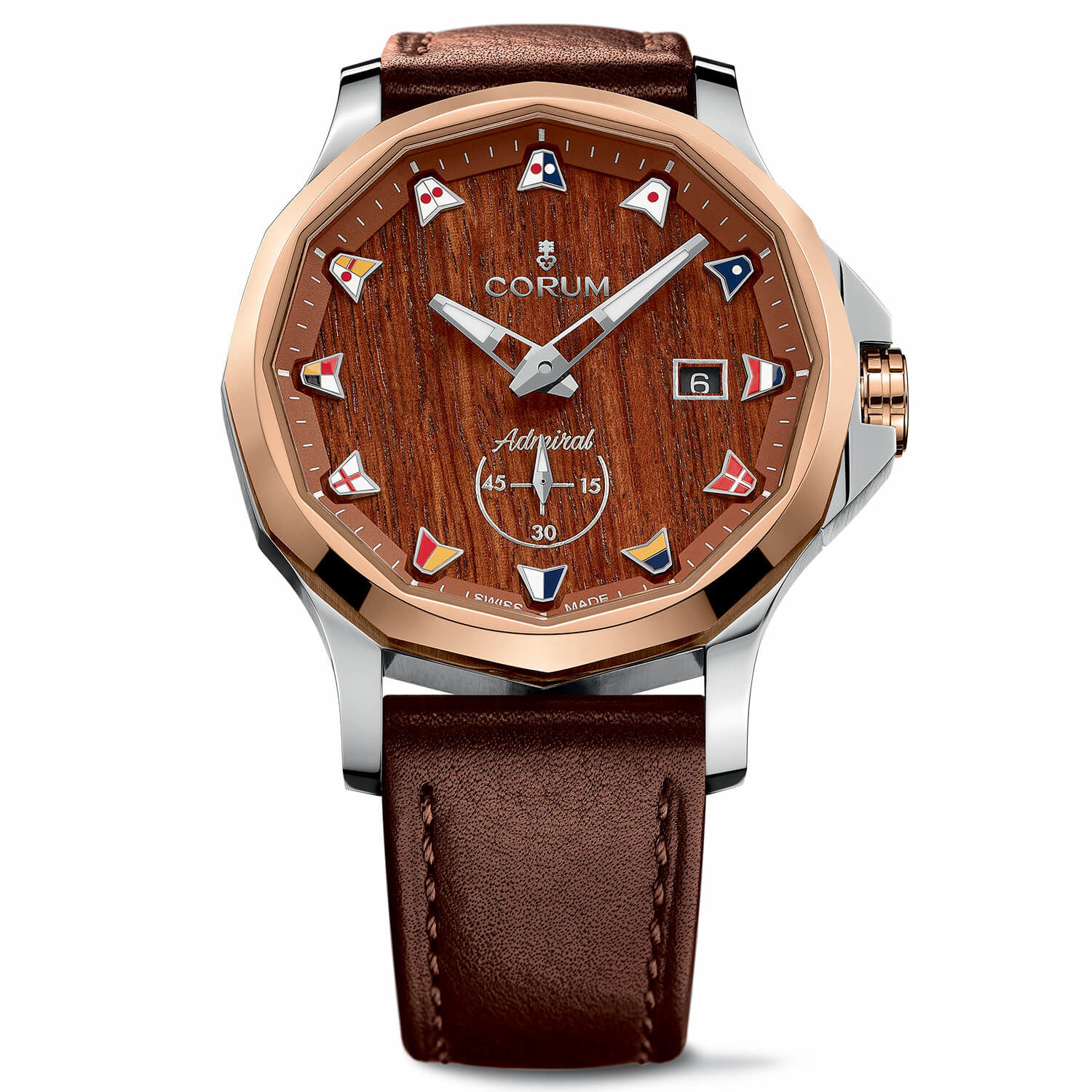 Admiral Legend 42 with wood dial
