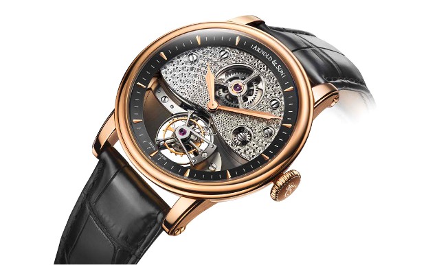 The TE8 Metiers d'Arts features a British inspired movement finish. 