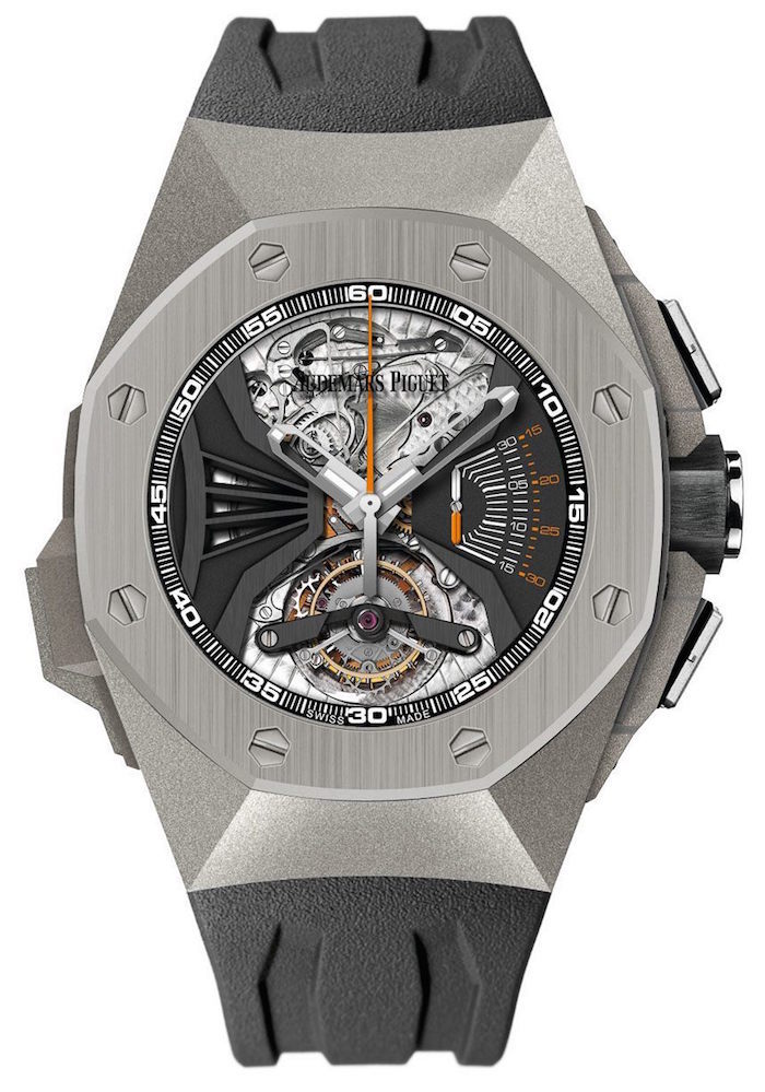 The Audemars Piguet Royal Oak Acoustic Concept watch features volume not yet achieved in wristwatches