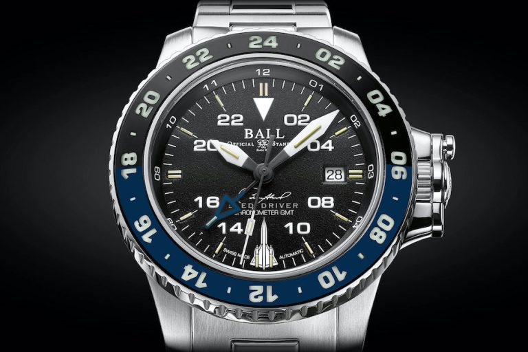 Ball Engineer Hydrocarbon AeroGMT Sled Driver watch honors military legend Brian Shul.