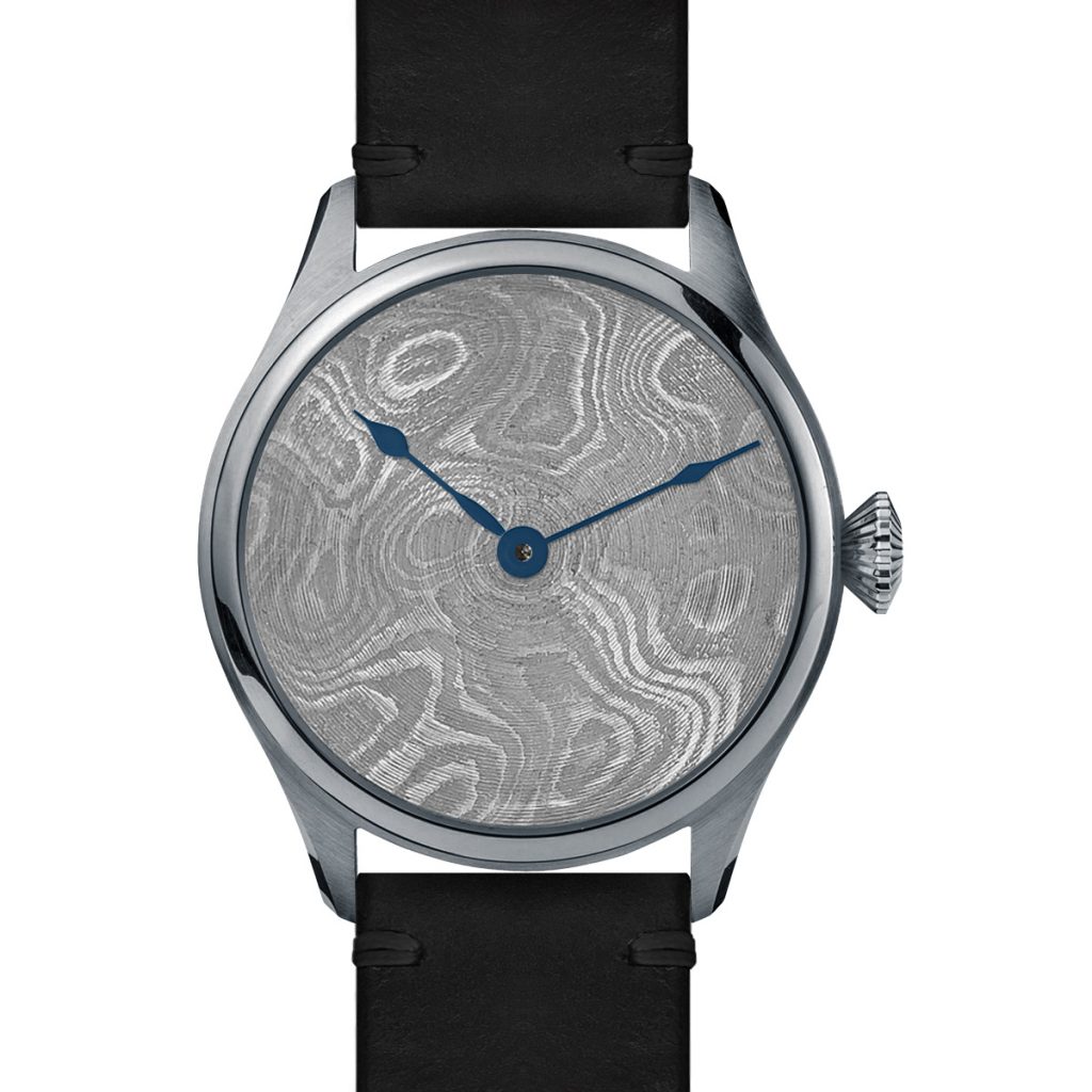 Bravur Watch will showcase its Damascus Steel line at Worn & Wound's California Wind-Up Show this weekend.