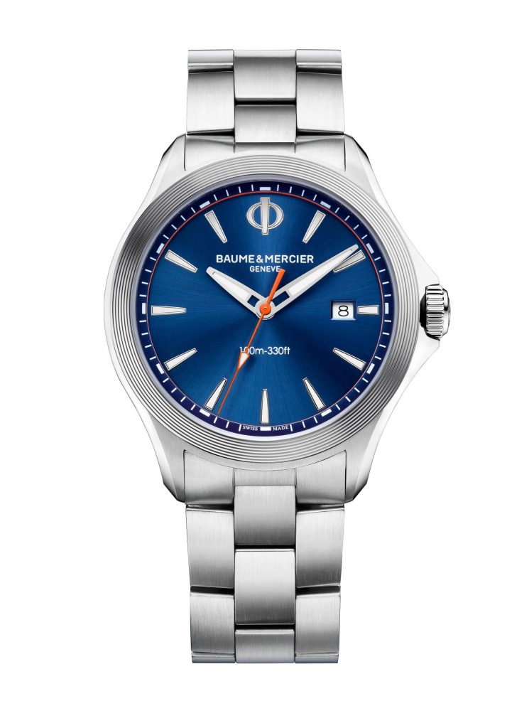 Baume & Mercier Clifton Club Quartz watch in stainless steel