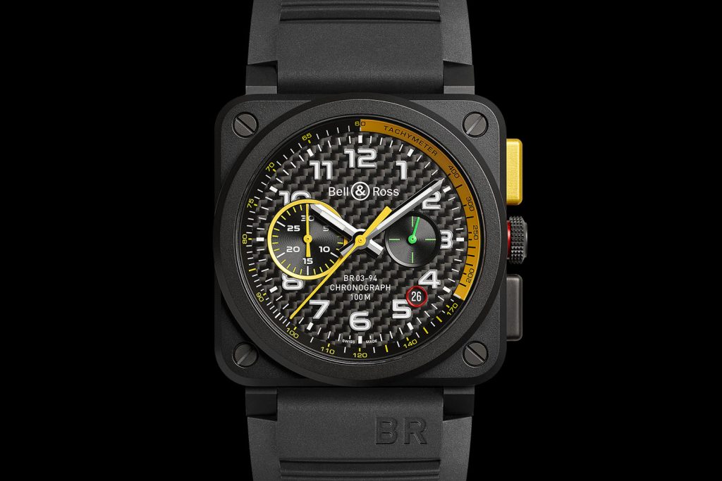 Bell & Ross BR03 RS17 Chronograph automatic.