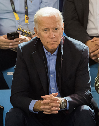 Biden wearing Omega watch