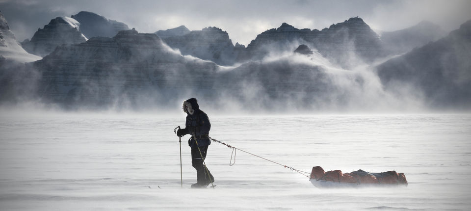 Ben Saunders on his polar expedition -- wearing Bremont 